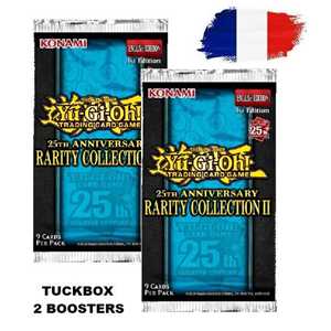 RARITY COLLEC II - 25TH TUCKBOX 2 BOOSTER (2X9 CARTES) FR